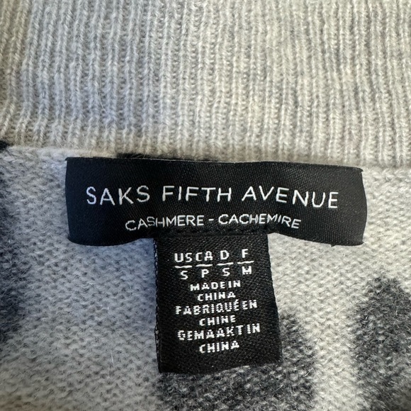 Cascading Leopard Print 100% Cashmere Sweater Size S - Picture 4 of 8